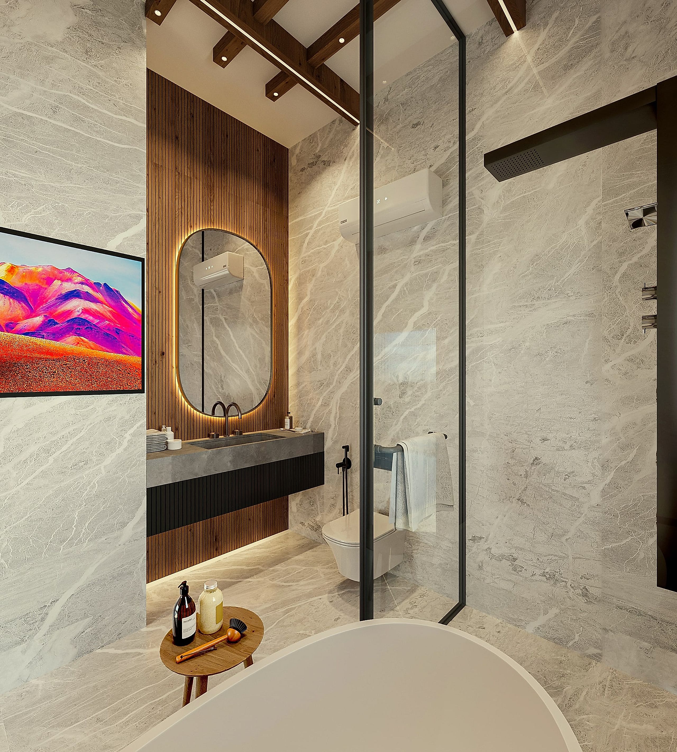Rituals — A long bath in marble